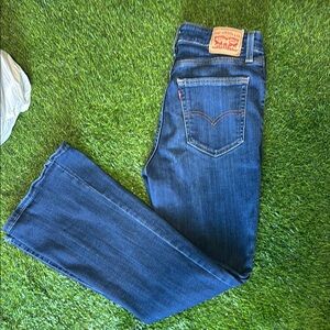 Levi's Women's Flare Blue Jeans